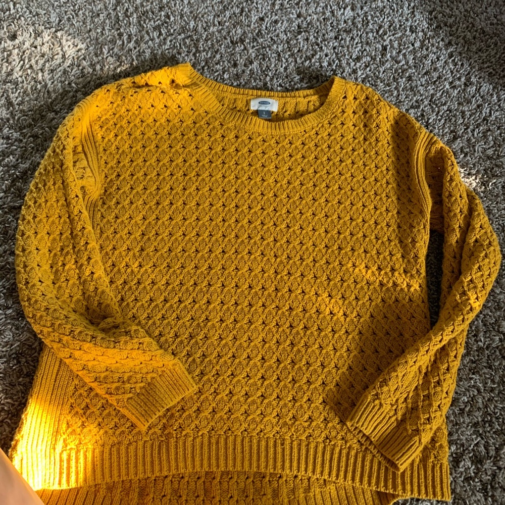 Yellow Gap Sweater